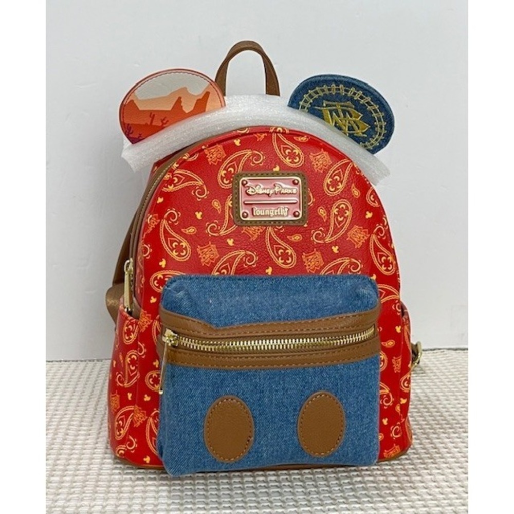 Disney Parks Mickey‎ Main Attraction Big Thunder Mountain Backpack Loungefly EUC